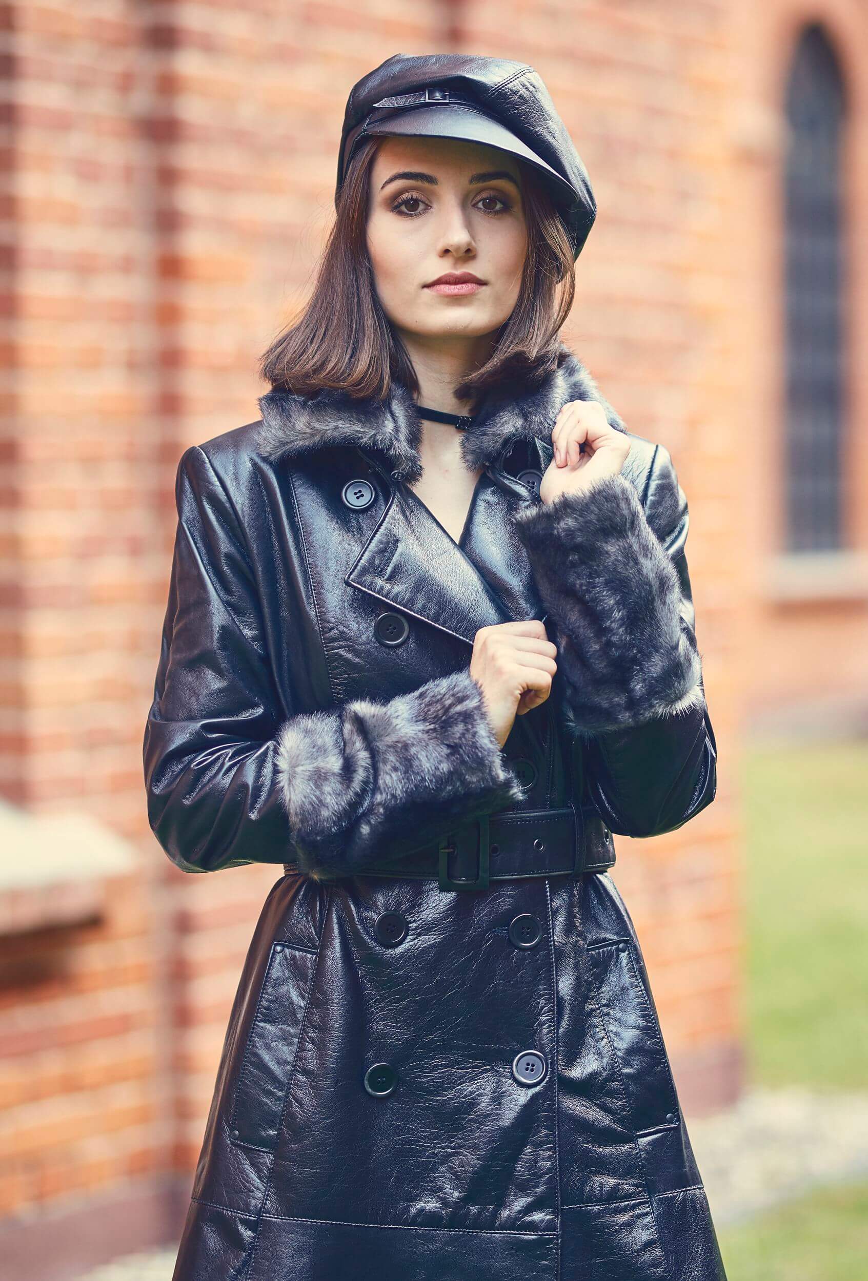leather coat, leather coat with fur, black leather coat, Italian leather coat, natural leather coat, black leather coat, leather coats, leather coat by rieske, double-breasted leather coat, premium
