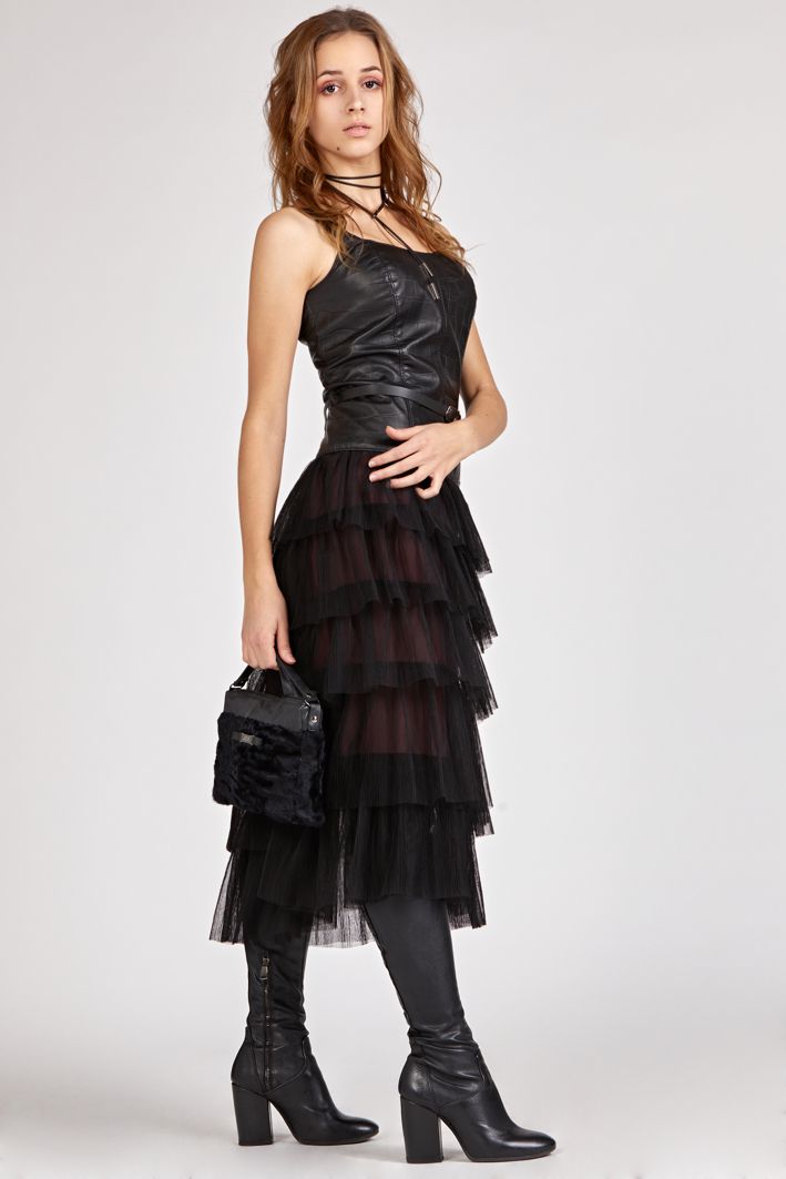 corset dress, black corset leather dress, dress with leather corset, leather black dress, evening dress, black dress for wedding, black must have dress, leather bestseller dress, corset dress bestseller, prom dress, party dress