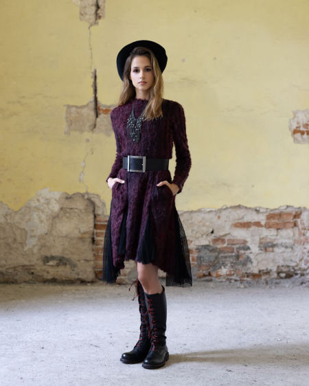 123010 Black Leather Belt