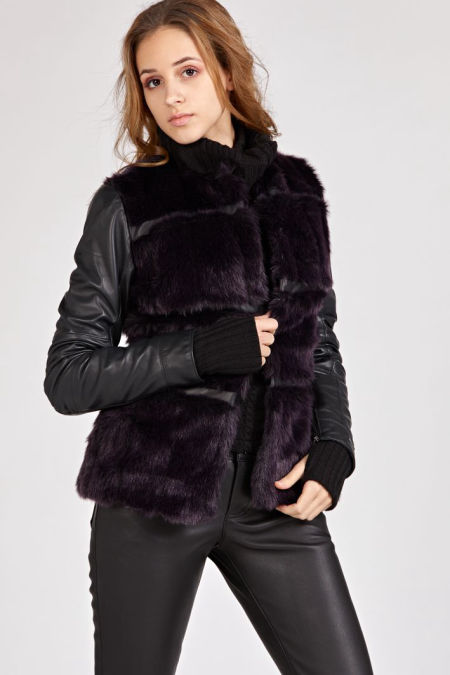 119012 Black Leather Pants